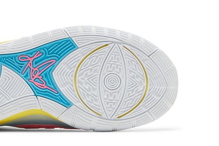 Kids' Sneakers Nike Kyrie 6 90s (GS) White/Opti Yellow-Digital Pink-Blue Fury