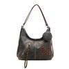 New women's bag niche fashion versatile backpack commuter shoulder messenger bag one pack three-purpose back