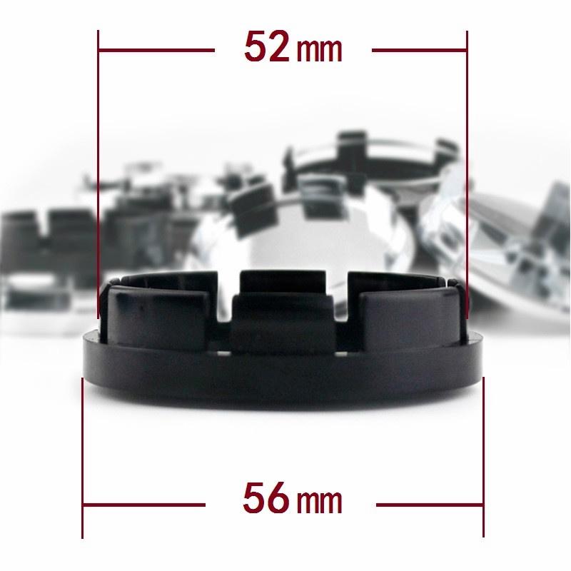 4pcs/lot Plastic Tyre Trims Universal 56mm 60mm 63mm 65mm 68mm Car Van Wheel Center Hub Cap Auto Accessories