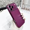 iPhone17 Pro Max Frosted Electroplated Case with Full Lens Protection