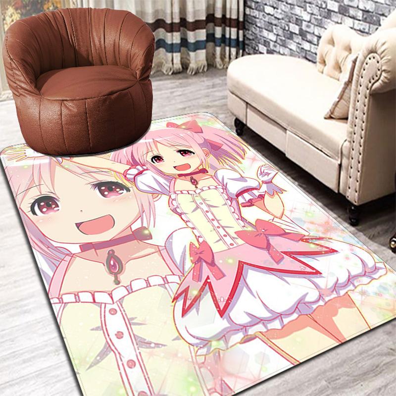 Kaname Madoka Rug Floor Mat for Living Room or Bedroom Soft and Comfortable Carpet a Gift for Birthday and Holiday.NFF0928474