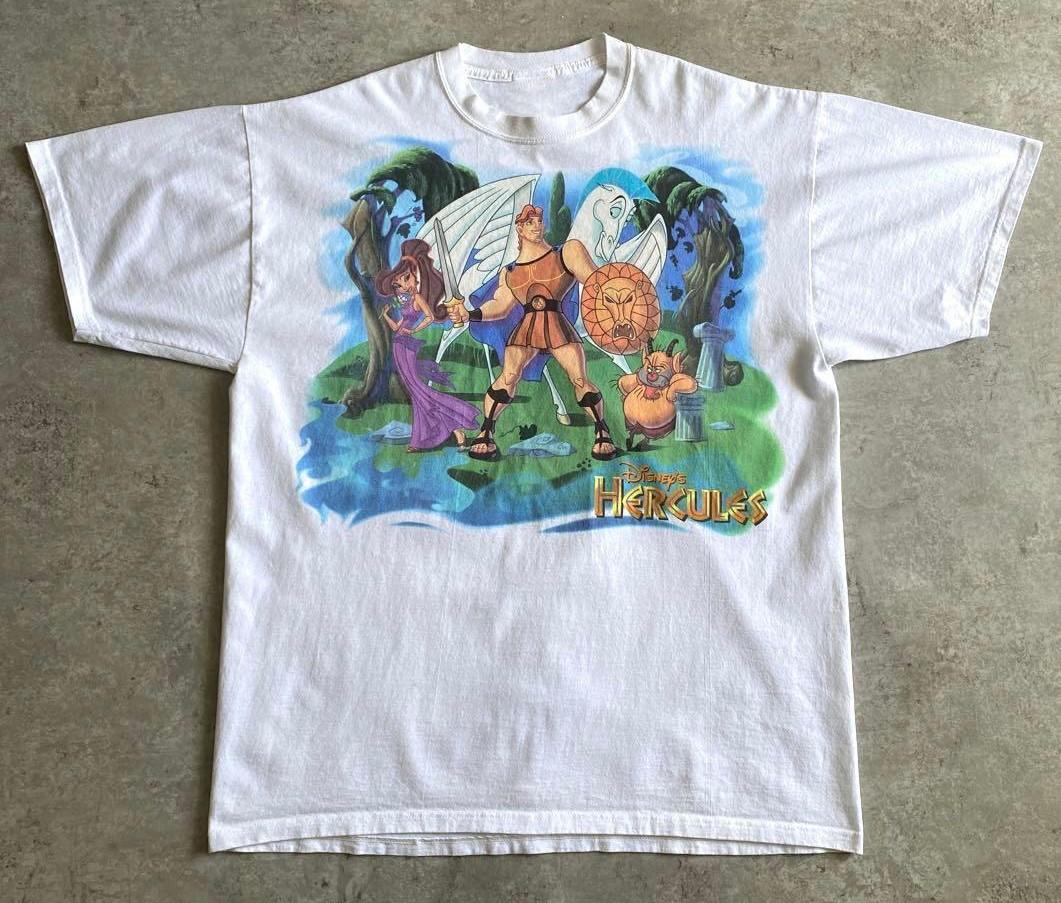 1997 Disney Hercules Промо Футболка из фильма Размер S-5XL Перепечатка 4XL