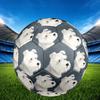 1pc Miniature Schnauzer Portrait Theme Soccer Ball Football, Size 5, Lightweight PVC, Outdoor Training Soccer Ball,Gift c65139