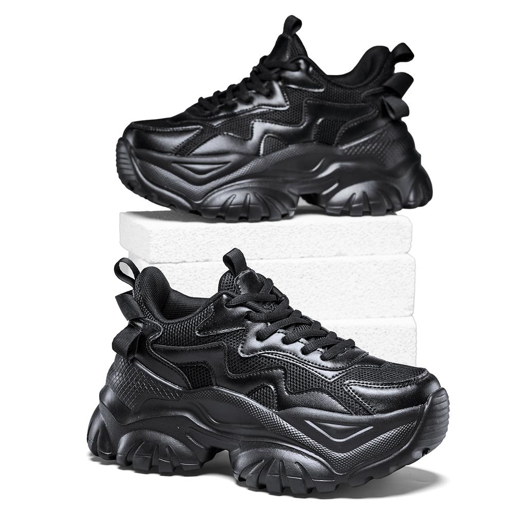 TUINANLE Neue modische und vielseitige trendige Sneaker für Damen: Bequeme Sneaker mit dicker Sohle, Größen 35-42
