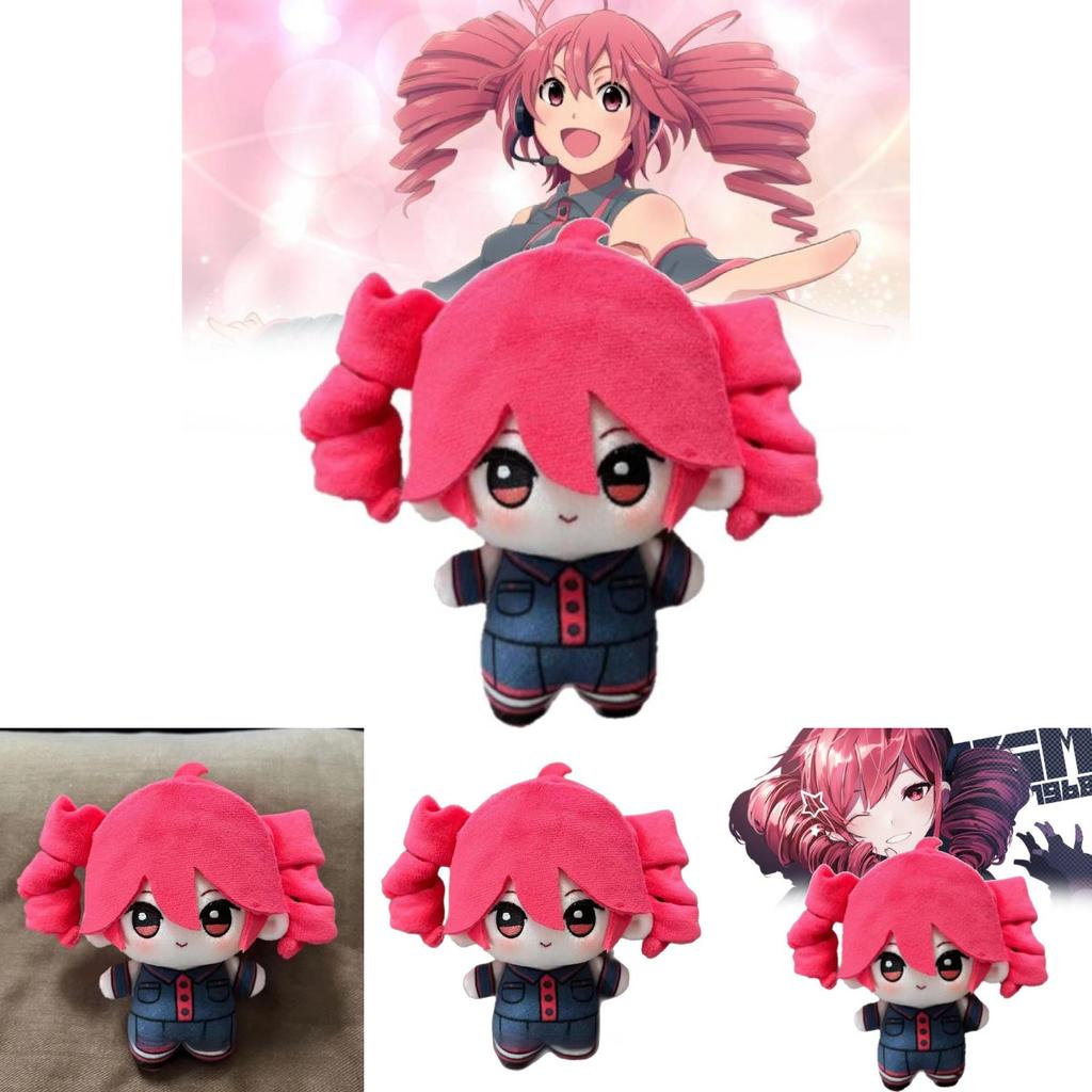Kasane Teto Anime Plush Doll 10cm Cute Hanging Toy For Teens And Adults