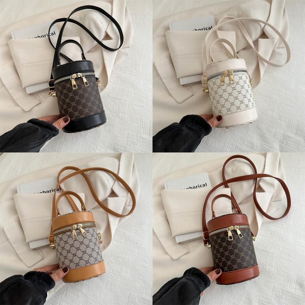 Stylish Spring Fashion Pu Handheld Bucket Bag For Women With Elegant Design And Versatile Use
