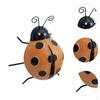 Adorable Ladybug Metal Wall Art for Home and Garden
