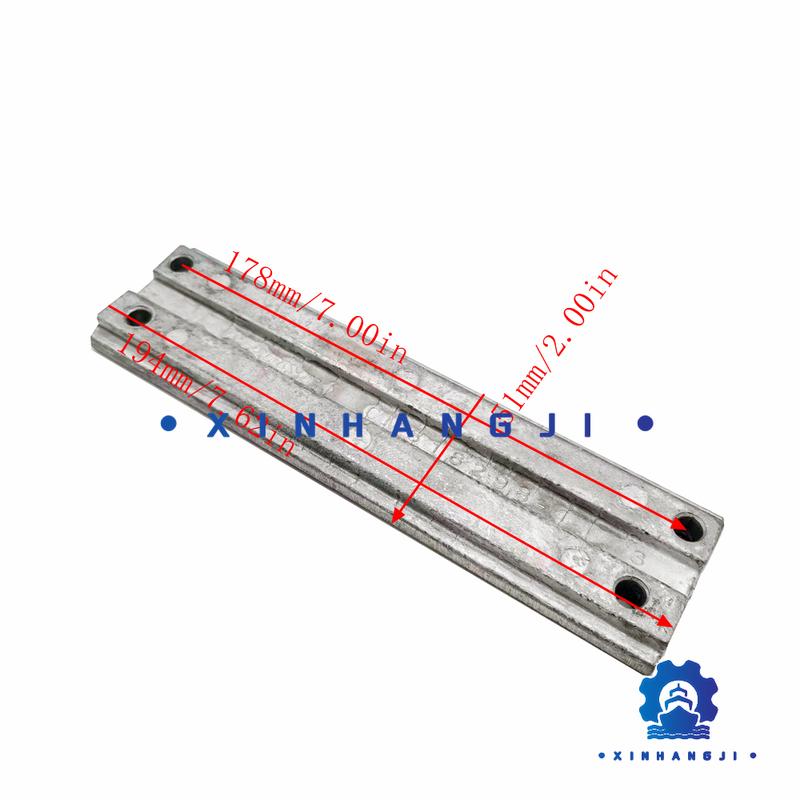 Aluminum or Zinc Anode 818298 For Mercury Outboard Motor 40-45-50-55-60-65-70-75-80-90-100HP Boat Accessories Aluminum