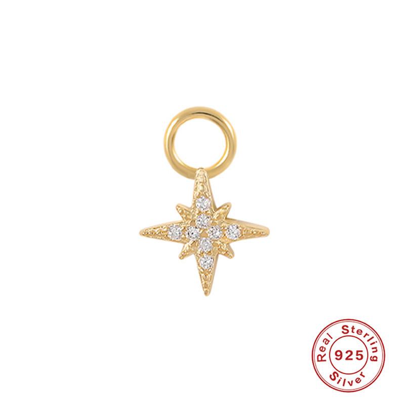 S925 Sterling Silver Earrings Charm Beads Pendant Earrings Earrings Accessories Work Wear Earrings Pendant Women