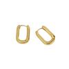 Trendy U-shaped Stainless Steel Ear Cuff - Women's Versatile, Simple & Fashionable Design