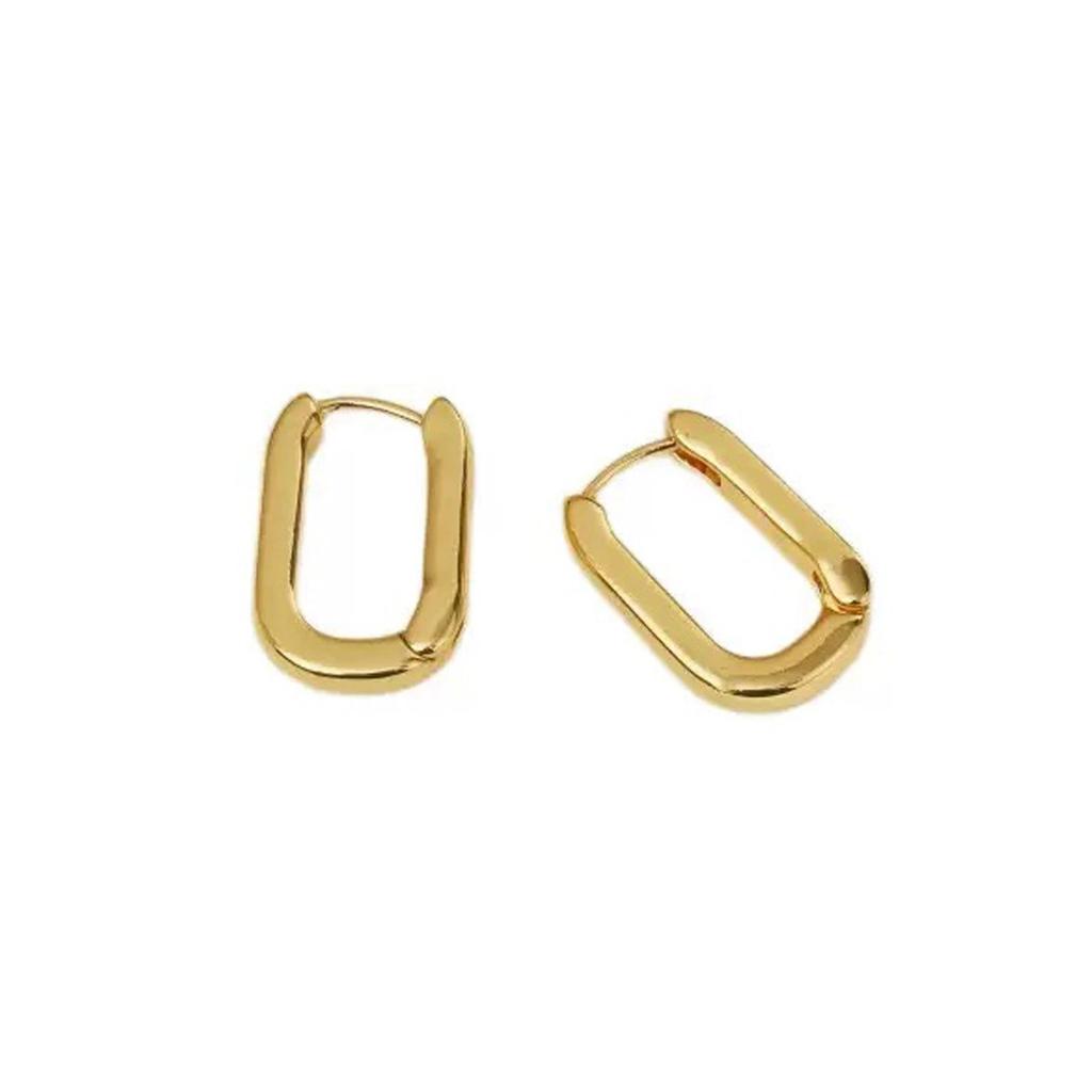 Trendy U-shaped Stainless Steel Ear Cuff - Women's Versatile, Simple & Fashionable Design