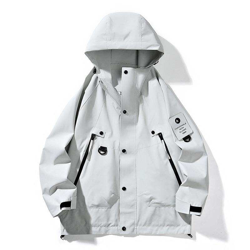 Trendy Large Size Three-proof Jacket Spring and Autumn New Mountain Style Jacket Outdoor Sports Mountaineering Jacket Couple Jacket