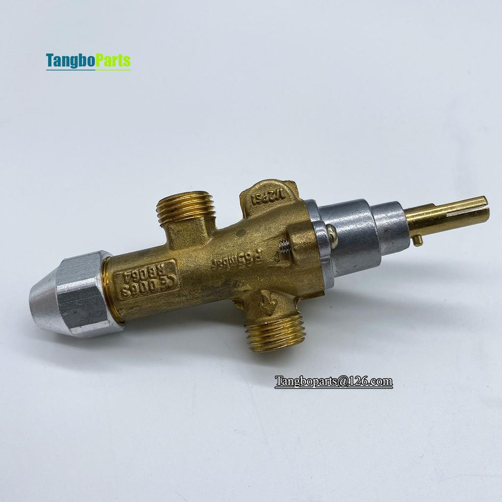 Commercial Cooker Copper LPG NG Gas Control Valve For MARENO PEL21S CE0085 AQ0608 Gas Stove Burner Cooker Replacement