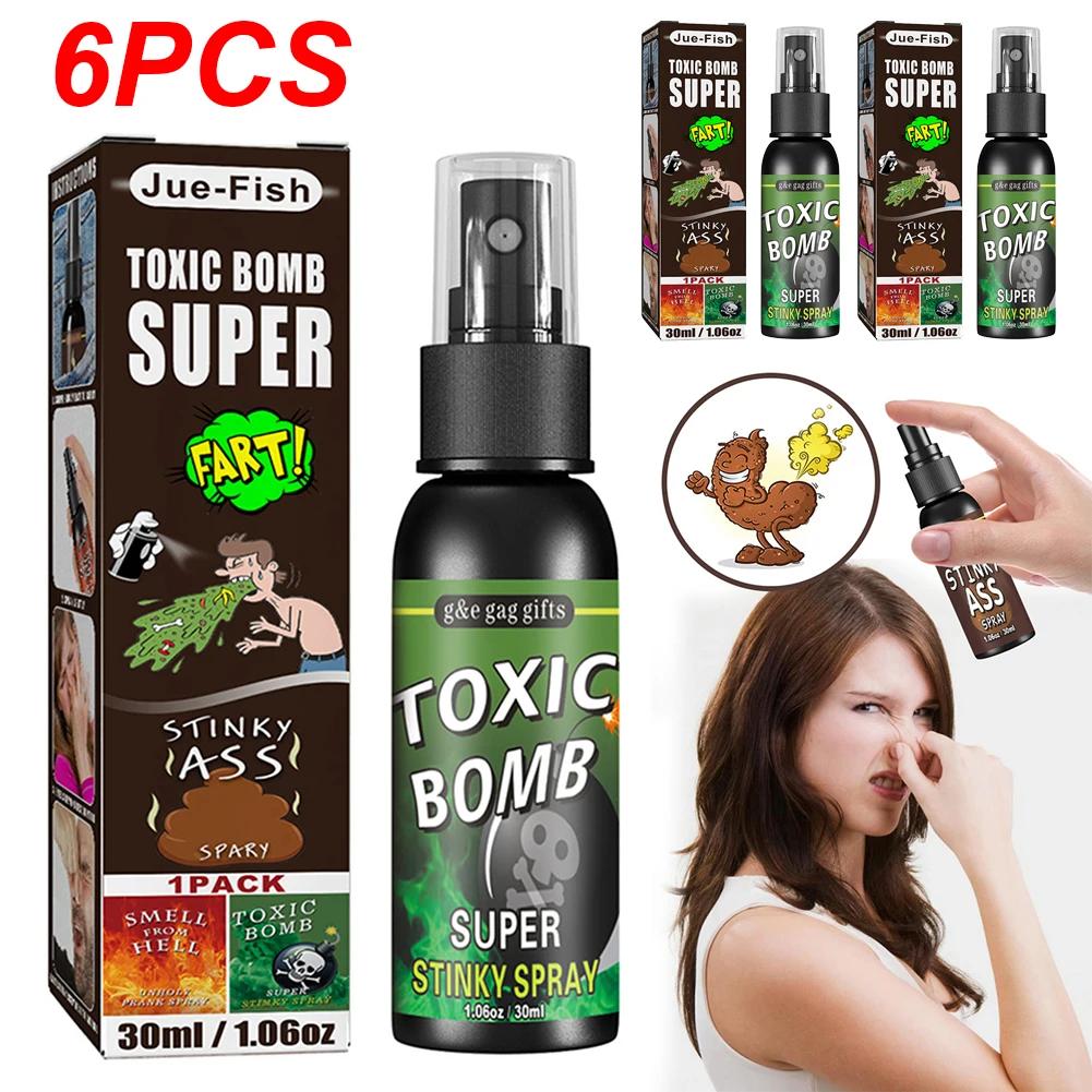 180-30ml Fart Gag Spray Prank Joke Plastic Smelly Stinky Gags Party Supplies Spray Can Stink for Adults Kids Non Toxic for Party