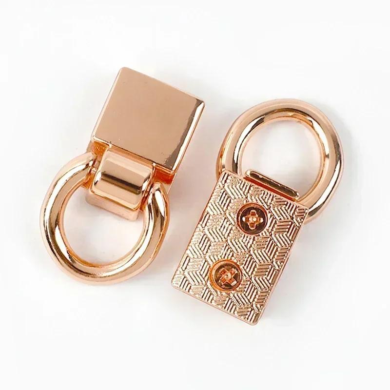 

4/8 шт. Meetee 36x15 мм Бічна пряжка-застібка Ремінець для сумки Металева застібка D-подібне кільце Гачок Сумка Гвинтовий з єднувач Пряжки Фурнітура для шкіряних виробів 36x15mm-4Pcs