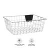 Dish Drainer with Cutlery Stand, Stainless Steel (50 Cm X 20 Cm X 38 Cm)