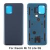 High Qaulity Battery Back Cover For Xiaomi Mi 10 Lite 5G Phone Rear Cover Repair Replacement Part with Logo