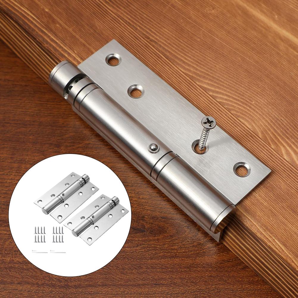 2PCS Door Hinges Door Closing Hinges Rotating Door Hinges For Room Doors And Wooden Doors Automatic Door Closing Hinge