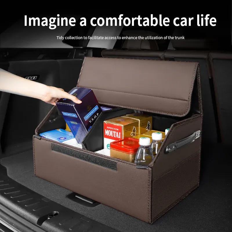 It Is Suitable for Leapmotor C16/C10/C01/C11 Car Trunk Storage Box T03 Storage Box Car Interior Supplies