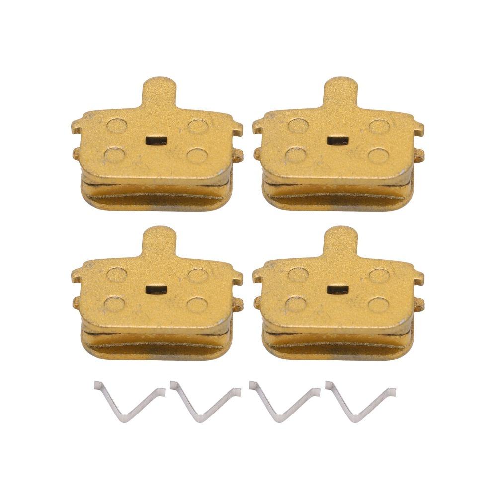 4 Sets Ketone-Based All Metal Bicycle Disc Brake Pads Electric Scooter Brake Pads Bike Accessories