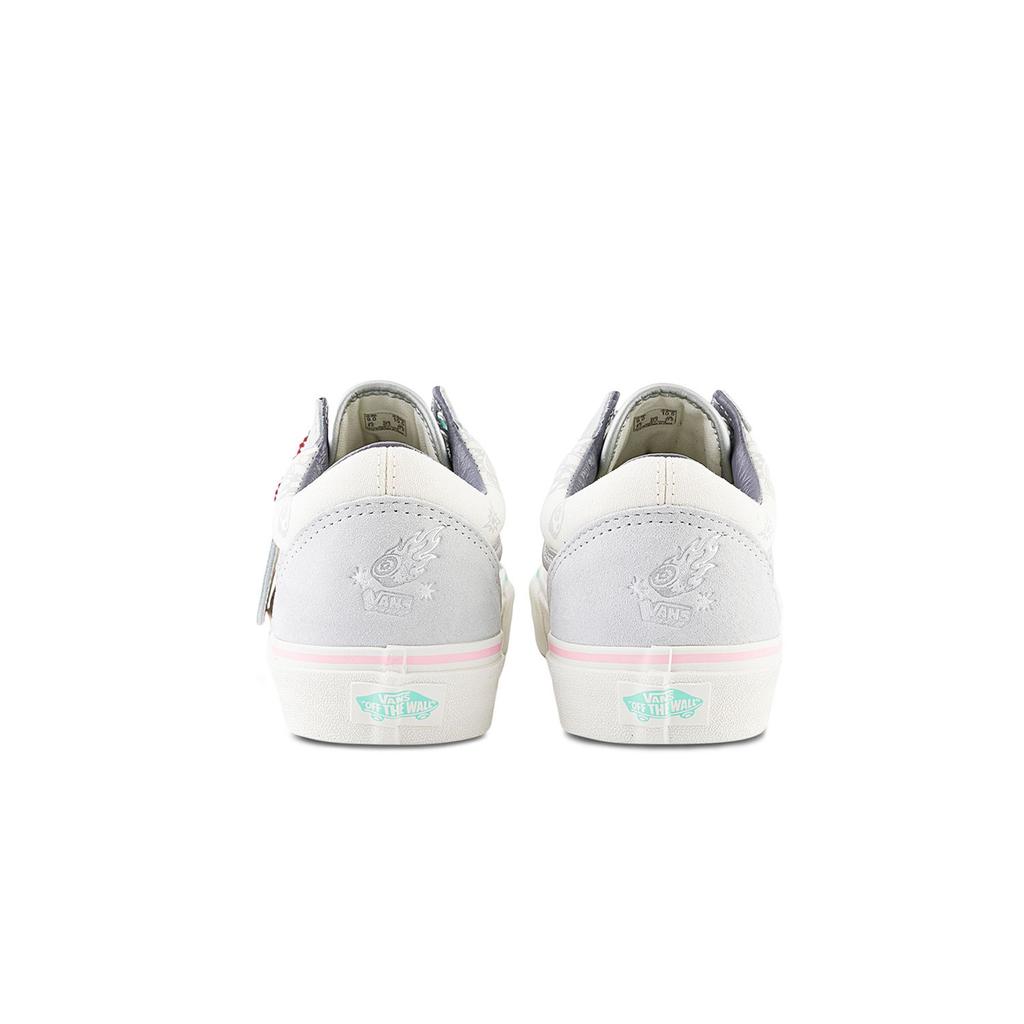 Space Molly X Vans Old Skool Reflective Marshmallow Unisex Sneakers Grey Marshmallow-White VN000E9TBP1