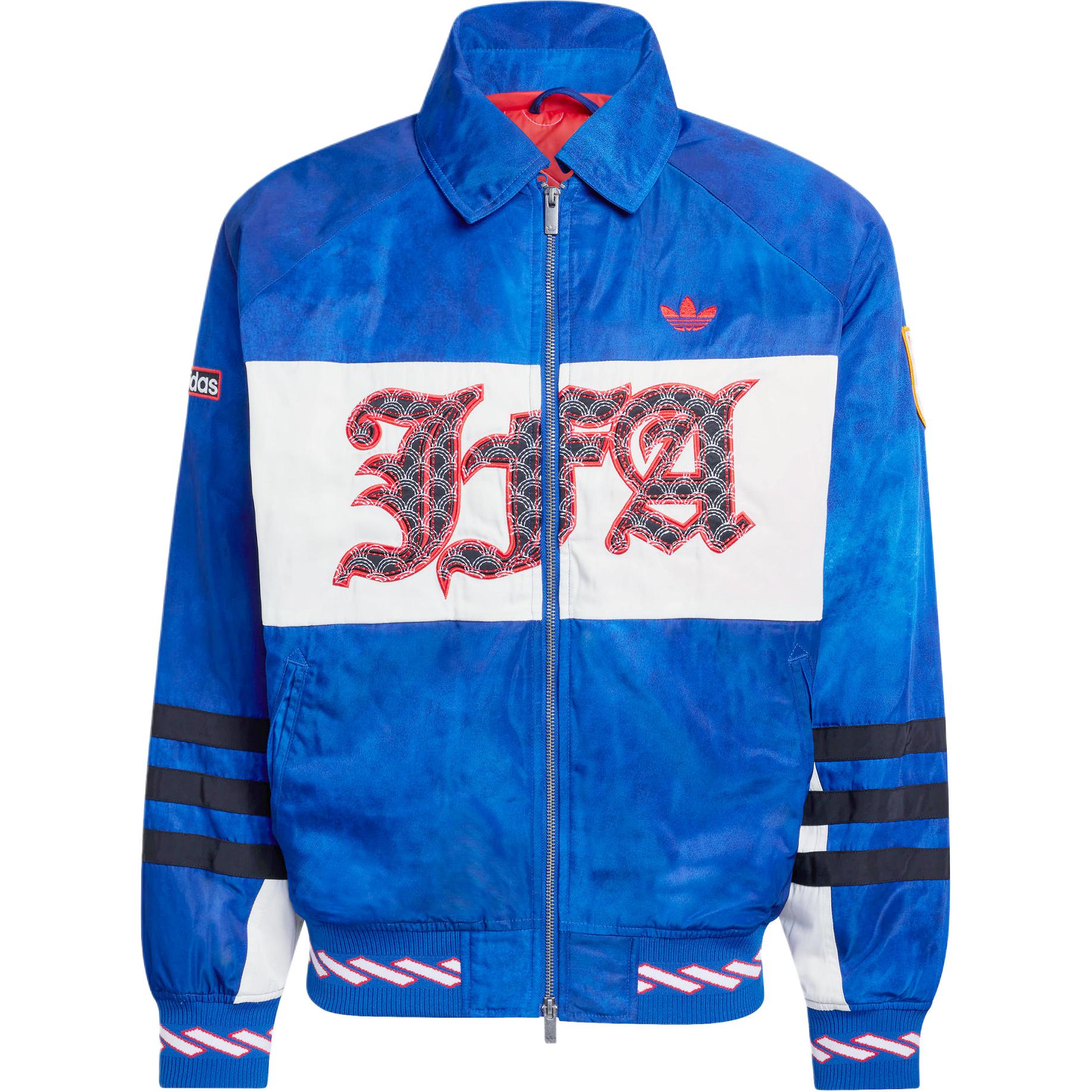 

Adidas Originals Japan FW25 2026 World Cup Federation Warm Two-Way Zipper Sports Loose Long Sleeve Cotton Jacket Men jackets HY5065 XS