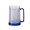 Bicchiere da Birra Trasparente Congelabile 450ML Capacità Tazza per Bevande Feste all'Aperto