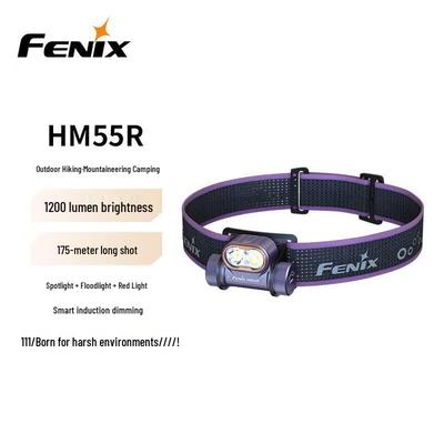 Linterna Frontal FENIX HM55R Ultraligera para Trail Running
