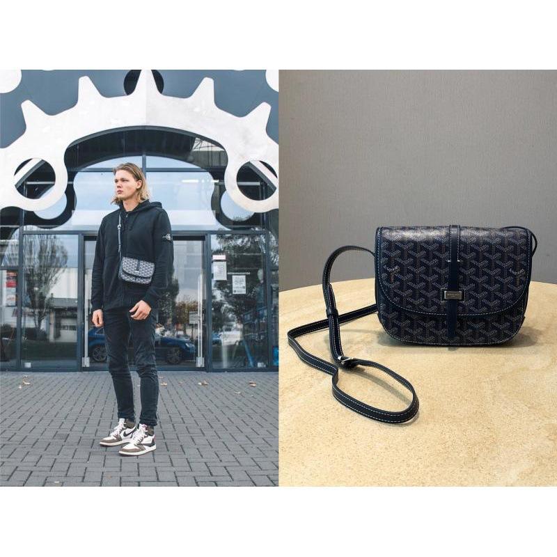 Messenger Bag Small Square Bag Shoulder Crossbody Bag_Lucky_B