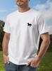 UnisexS TShirt Featuring a Horse Silhouette Logo Print Designed for Outdoor Equestrian Style Offering a Easy Yet Sophisticated