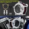 Motorcycle Air Cleaner Intake Filter Chrome For Harley Sportster XL48 Dyna FXDLS Touring Electra Road Glide Softail FLSTNSE