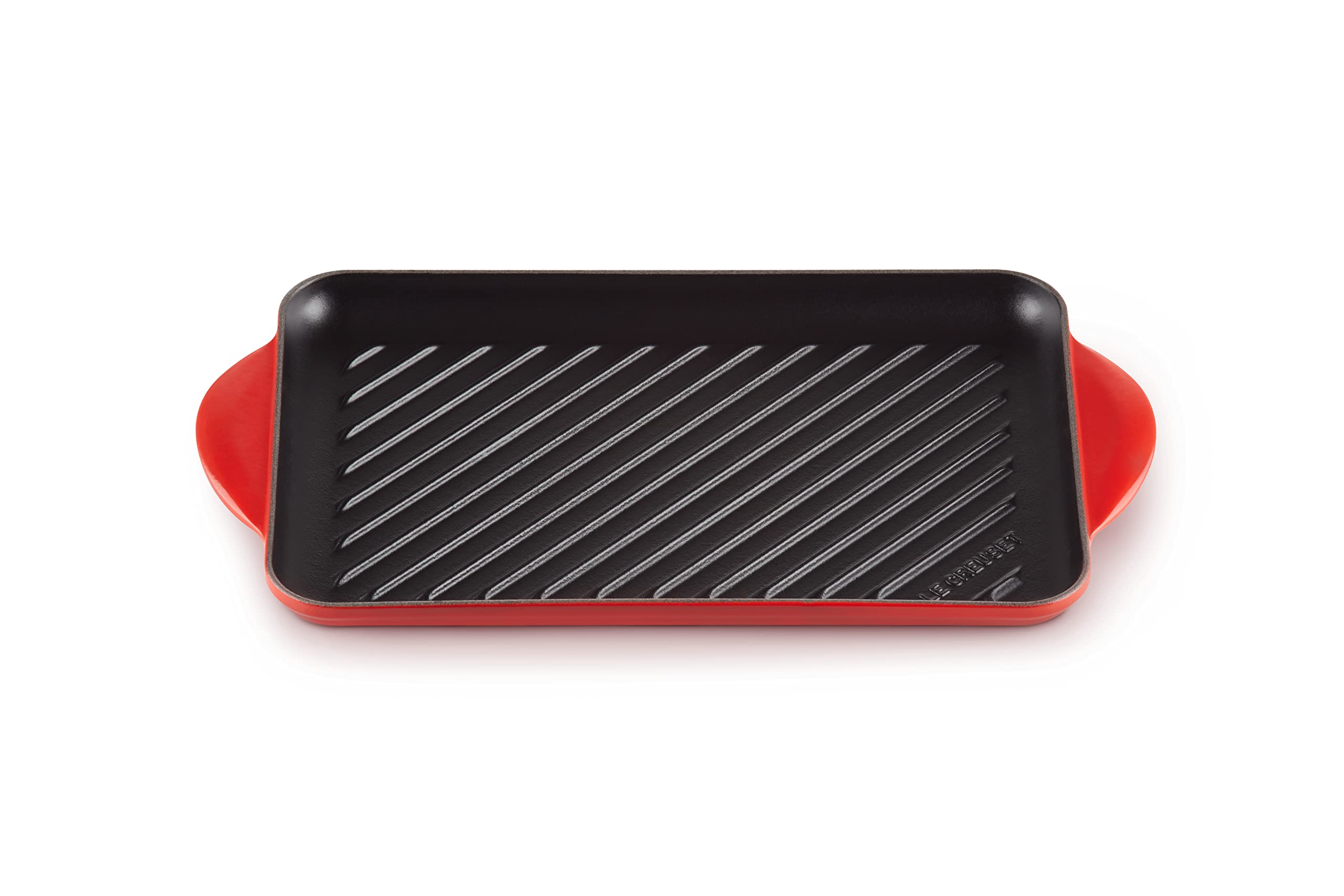 Le Creuset Rectangular Grill 32cm Cherry Red