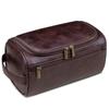 Leather Toiletry Bag for Men Women Kit Mens Hanging Toiletry Bag Travel Toiletry Bag for Traveling Large Cosmetic Bag for