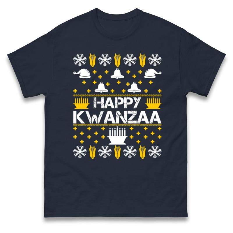Joyeux Kwanzaa joyeux no?l t-shirt dr?le vacances d hiver no?l S