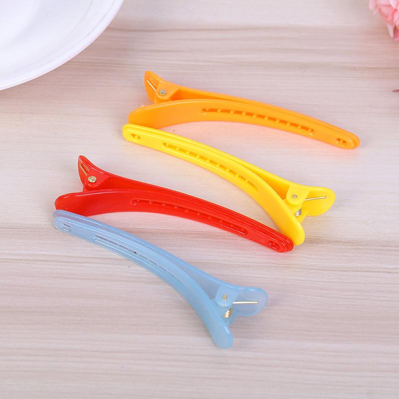 20Pcs Candy Colors Duckbill Clip Professional Hairdressing Salon Hairpins Plastic Diy Hair Care Hair Clamps Styling Tools