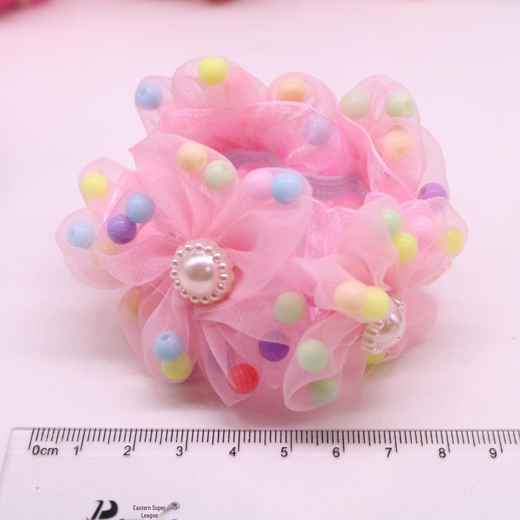 Children's Princess Flower Hair Tie - Cute Hair Accessories for Girls