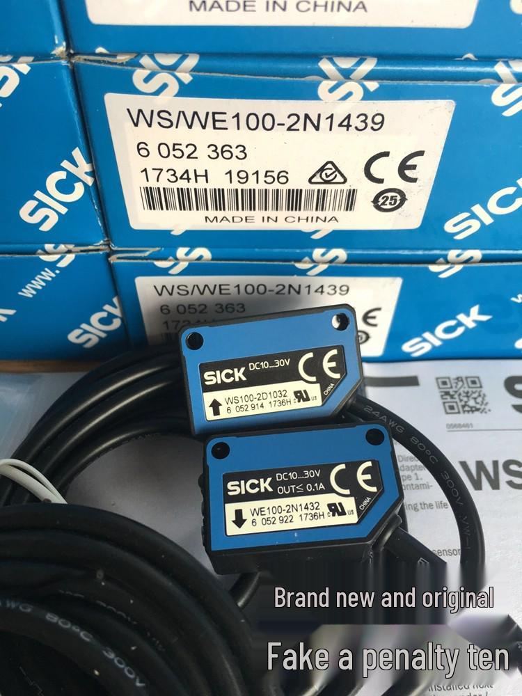 Фотоэлектрические датчики SICK WE100-2N1432, WS100-2D1032, WE100-2P1432 WE100-2N1432 + WS100-2D1032
