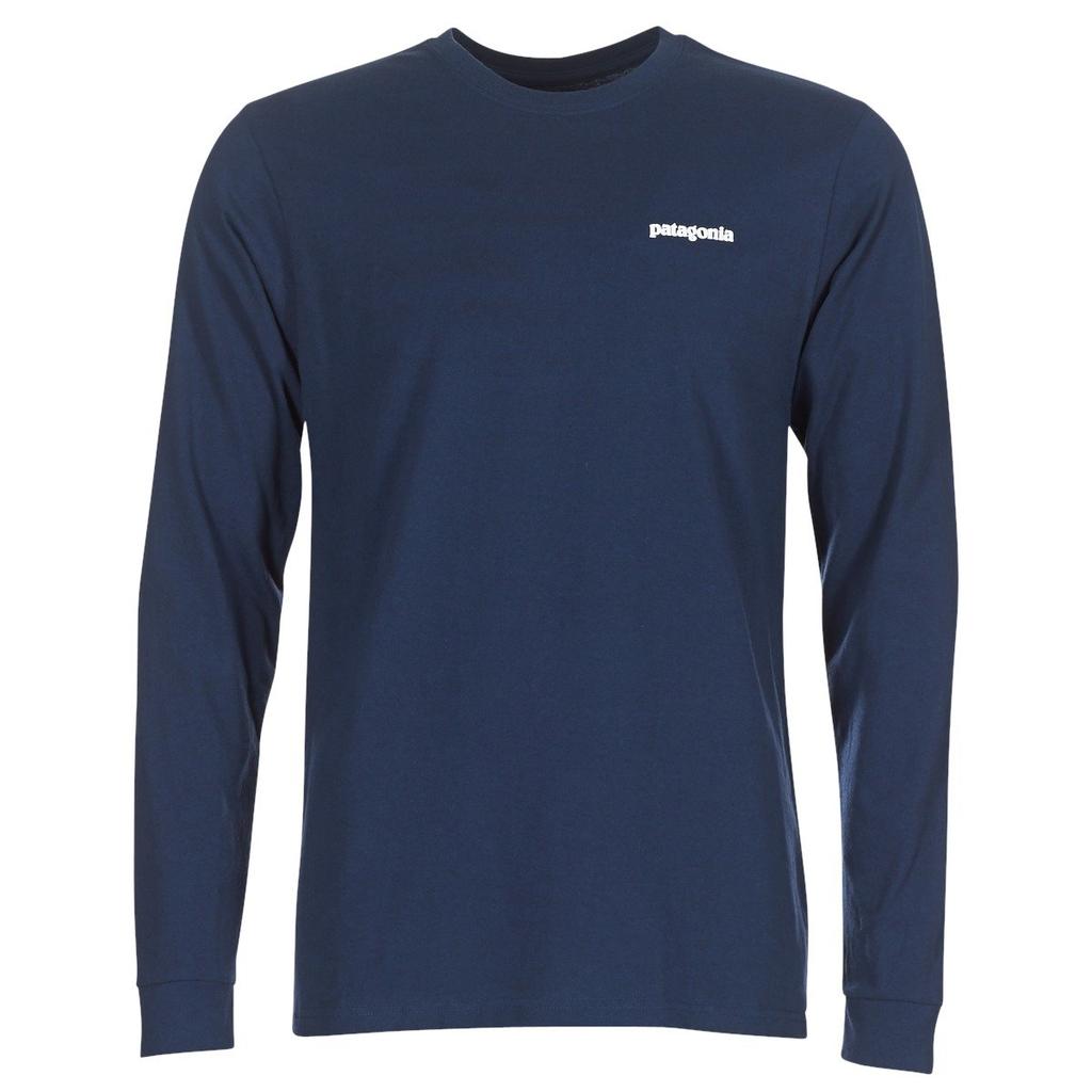 Patagonia Long Sleeve Logo Responsibility Ms Logo CNY S Men's P-6 L/S P-6 Responsibili-Tee
