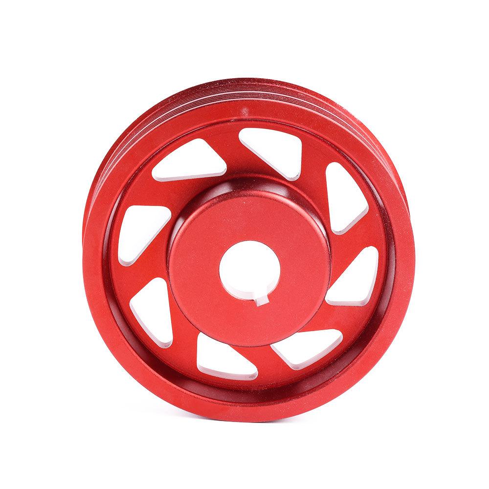 Crankshafts Pulleys Aluminum Lightweight Auto Parts For Impreza 1993-2011 For WRX 2002-2011 For STI For Legacy For Forester