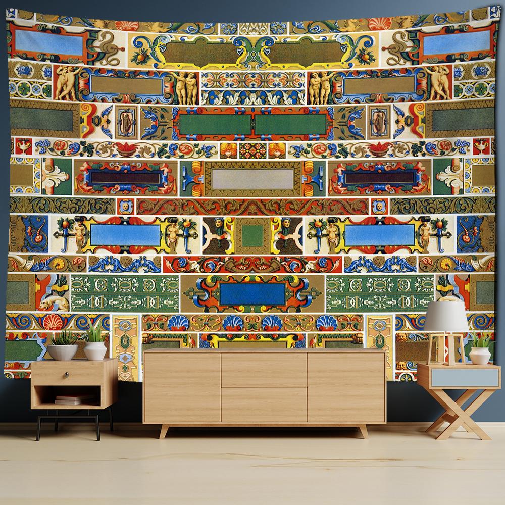 Романтический загадочный узор гобелен настенный психоделический колдовство хиппи Мандала — фото 3