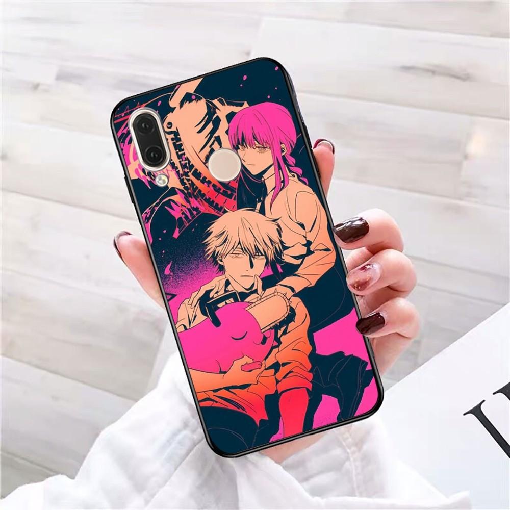 Chainsaw Man Phone Case For Redmi 5 6 7 8 9 10 Plus Pro 6 7 8 9 A GO K20 K30 K40 Pro Plus F3 Fundas