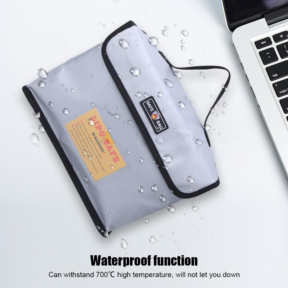 High Temperature Resistant Explosion Proof Safety Bag for Model Aircraft Lithium Battery