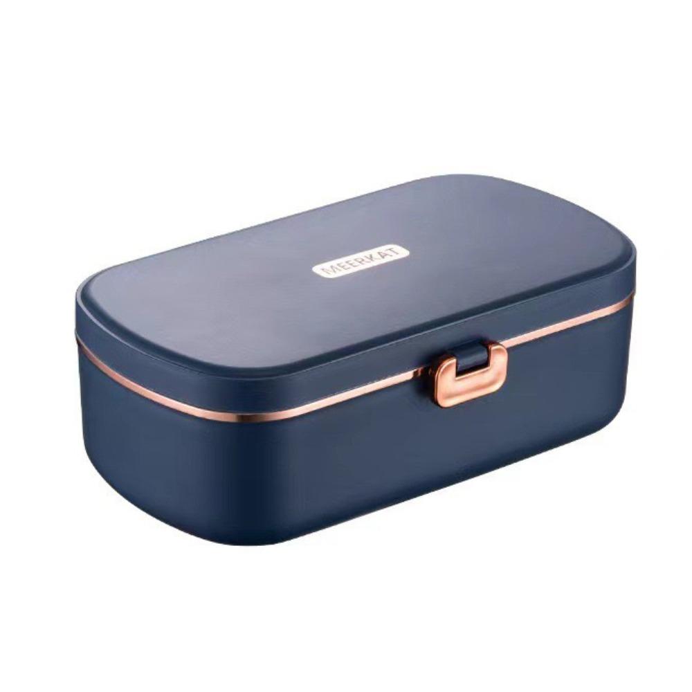 Silent Heating Heated Warmer Lunch Box No Need Water Constant Temperature Lunch Box  Office Worker
