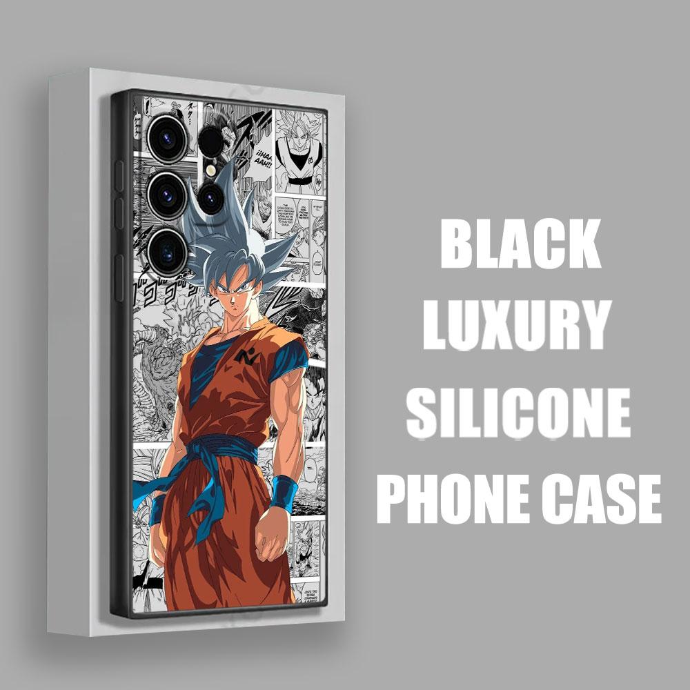 Dragons Balls Comics Goku Phone Case For Samsung Galaxy S25 S24 S23 S20 S21 FE S26 S22 Ultra S26 Plus S25FE Soft Silicone Cover