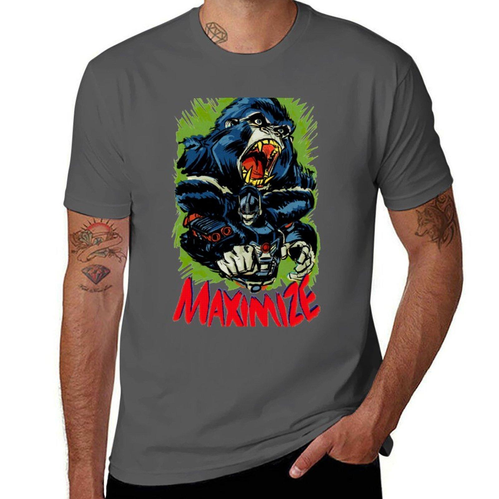 

Maximize T-Shirt man t shirt designer t shirts for man cotton mens graphic t shirts T-Shirt 4XL