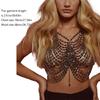 Rhinestones Body Chain Bra Multilayer Crystal Chest Chains Body Accessories Jewelry Women Nightclub Raves Body Jewel