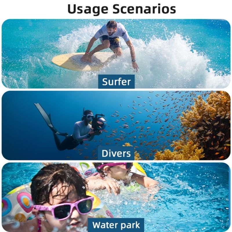 Camera Waterproof Case PC Underwater Camera Cover 40M Depth Camera Waterproof Case For Pocket 3 Diving Protective Cover