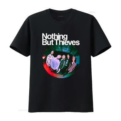 T-Shirt Banda NOTHING BUT THIEVES Tutte le Taglie Manica Lunga o Corta Fan Musica Rock vintage Lavata abbigliamento firmato Streetwear casual Unisex