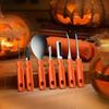 8/11Pcs Stainless Steel Halloween Pumpkin Carving Tool Professional with Carrying Case Pumpkin Carving Set