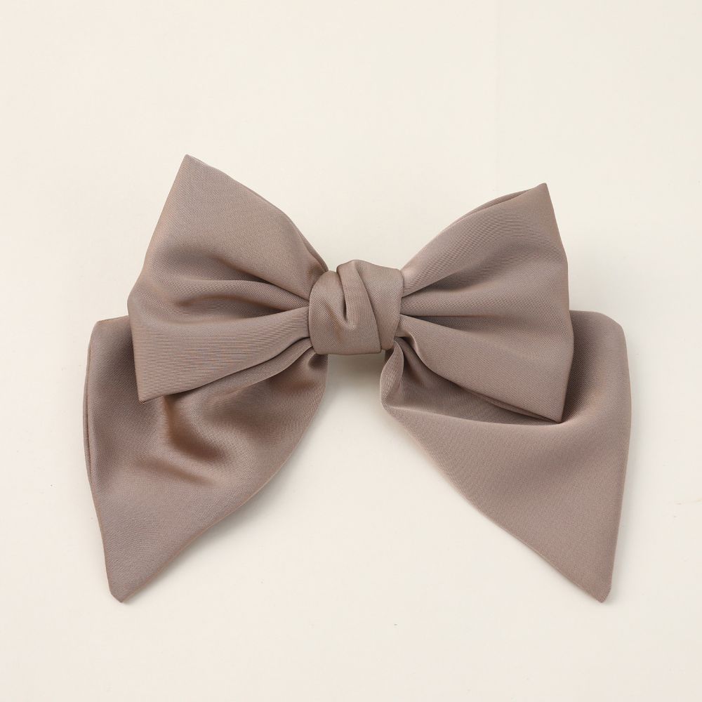 Spring Clip Back of Head Clip Korean Style Hair Accessory Daily Wear Bowknot Hair Clip  Girls